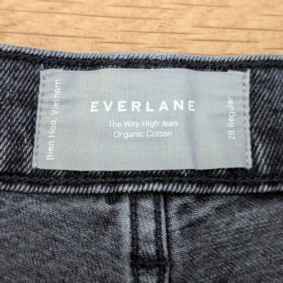Everlane The Way-High Jean, Washed Black - Picture 3 of 5